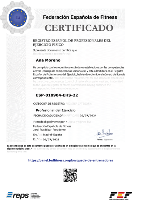 Certificado Registro